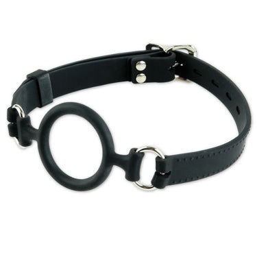 Bavaglio ad Anello in Silicone Medico per Role Play BDSM Sicuro e Regolabile